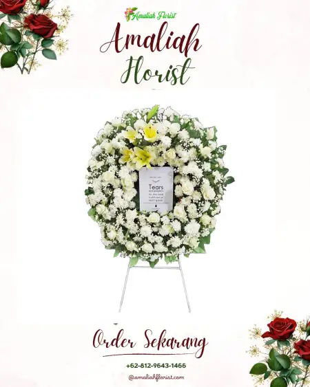 Krans Bunga Duka Simpar